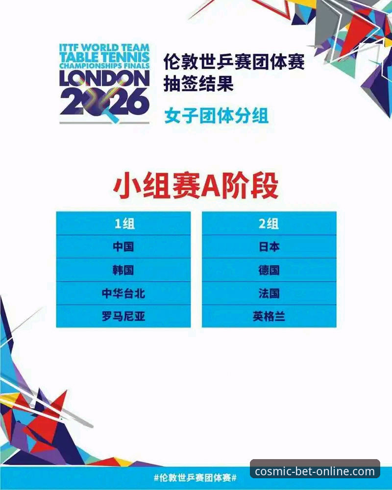 2026星空体育官方认证：中英男团激战伦敦世乒赛，年轻阵容展现逆风韧性